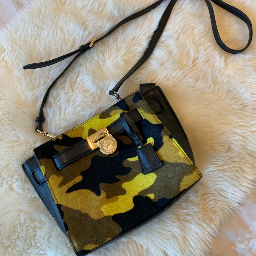 Michael Kors Calf Hair Camo Purse